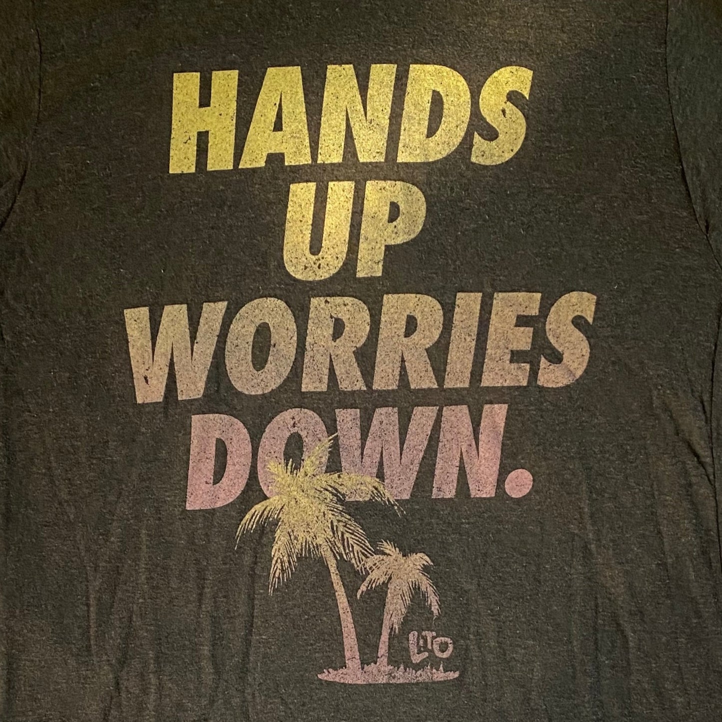 HANDS UP WORRIES DOWN T-Shirt